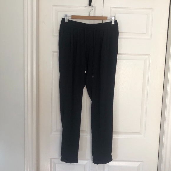 Zara Navy Joggers - Picture 1 of 2